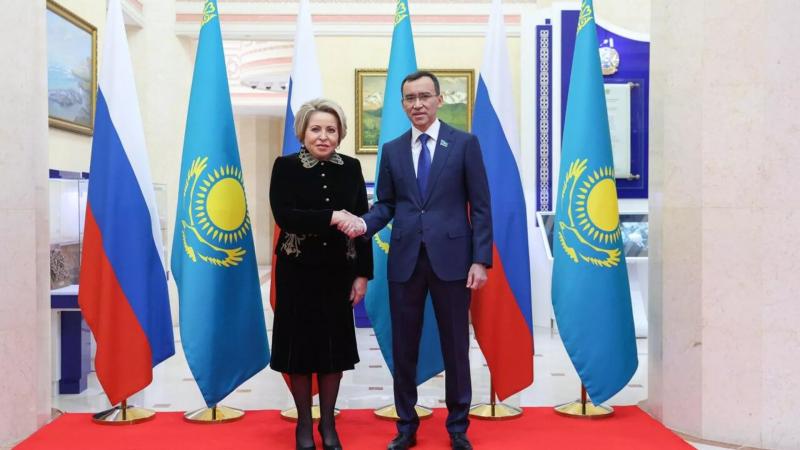 Матвиенко: "Отношения между Россией и Казахстаном вышли на беспрецедентно высокий уровень"